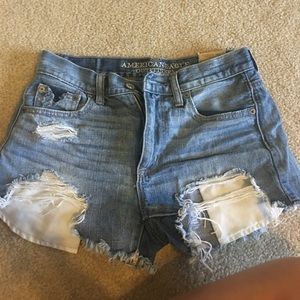 american eagle jean shorts